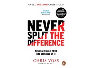 9781847941497 - Never Split the Difference - Chris Voss Tahl Raz Kartoniert (TB)