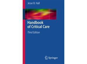 9781848827233 - Handbook of Critical Care - Jesse B Hall Kartoniert (TB)