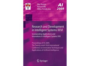 9781848829824 - Research and Development in Intelligent Systems XXVI Kartoniert (TB)