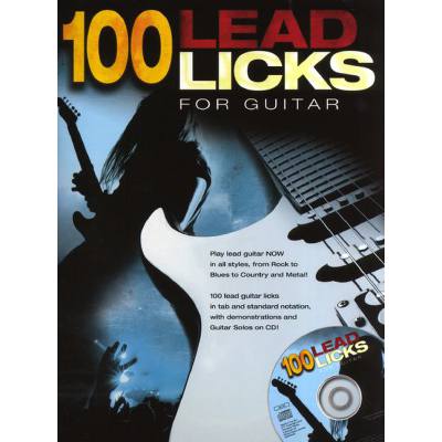 9781849383875 - 100 lead licks for guitar