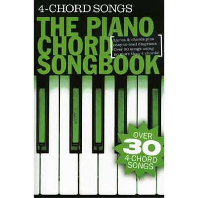 9781849389679 - The piano chord songbook - 4 chord songs