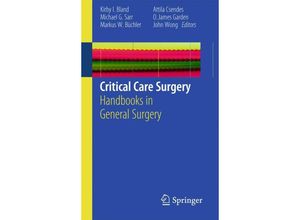 9781849963770 - Critical Care Surgery Kartoniert (TB)