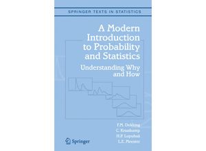 9781849969529 - Springer Texts in Statistics   A Modern Introduction to Probability and Statistics - FM Dekking C Kraaikamp HP Lopuhaä LE Meester Kartoniert (TB)