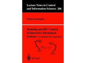 9781852333959 - Modeling and IPC Control of Interactive Mechanical Systems - A Coordinate-Free Approach - Stefano Stramigioli Kartoniert (TB)