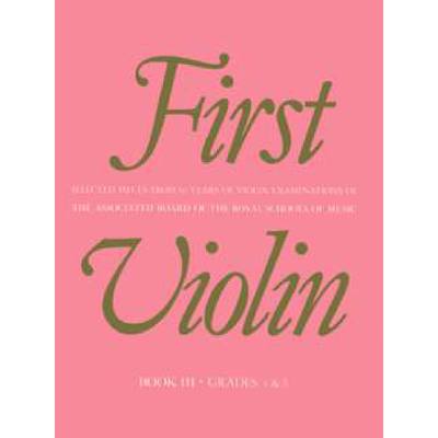 9781854722126 - First violin 3 (grade 4-5)