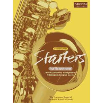 9781854724212 - Starters for saxophone