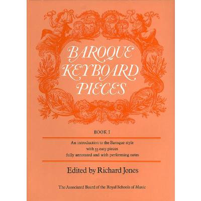 9781854724588 - Baroque keyboard pieces 1