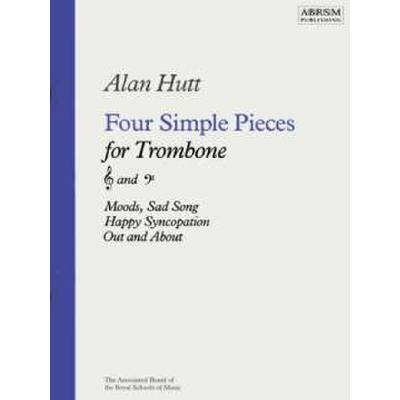 9781854725189 - 4 simple pieces for trombone