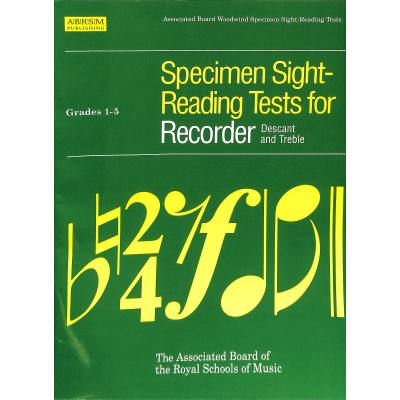 9781854728364 - Specimen sight reading tests