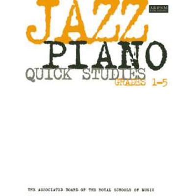 9781860960093 - Jazz piano quick studies grades 1-5