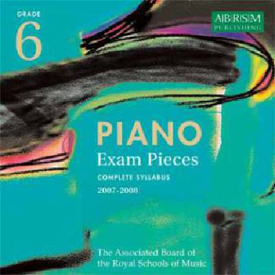 9781860966316 - Selected piano examination pieces 6 - 2007-2008