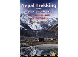 9781912716166 - Trailblazer Trekking Guides   Nepal Trekking & The Great Himalaya Trail - Robin Boustead Karte (im Sinne von Landkarte)