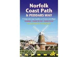 9781912716395 - Norfolk Coast Path & Peddars - Alexander Stewart Kartoniert (TB)