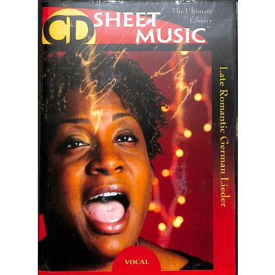 9781933393803 - Late romantic german Lieder