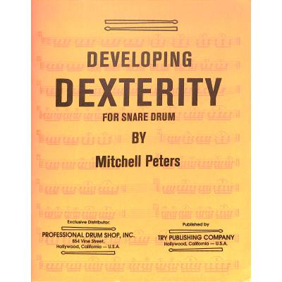 9781934638255 - Developing dexterity for snare drum