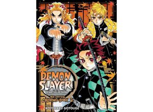 9781974738977 - Demon Slayer Kimetsu no Yaiba The Official Coloring Book 2 Kartoniert (TB)