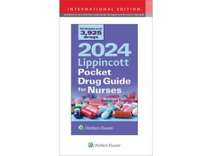 9781975217075 - 2024 Lippincott Pocket Drug Guide for Nurses - Rebecca Tucker Kartoniert (TB)