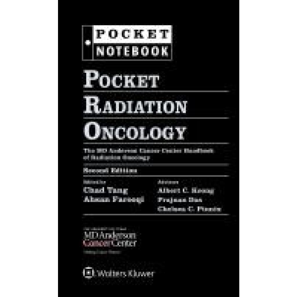 9781975218942 - Tang Chad Pocket Radiation Oncology 2e