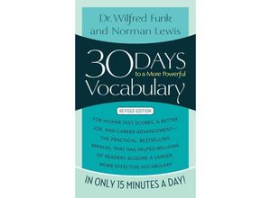 9781982194727 - 30 Days to a More Powerful Vocabulary - Norman Lewis Wilfred Funk Kartoniert (TB)