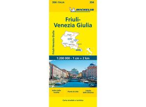 9782067126657 - Michelin Friaul-Julisch Venetien Untertitel Karte (im Sinne von Landkarte)