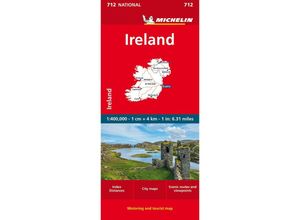 9782067170209 - Michelin Irland Karte (im Sinne von Landkarte)