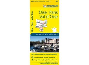 9782067202061 - Michelin Paris - Ile de France   Nord Karte (im Sinne von Landkarte)