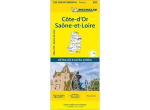 9782067202221 - Cote-dOr Saone-et-Loire Karte (im Sinne von Landkarte)