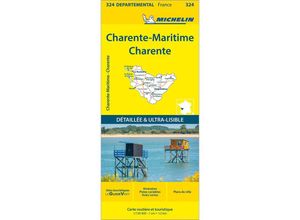 9782067202269 - Michelin Charente Karte (im Sinne von Landkarte)