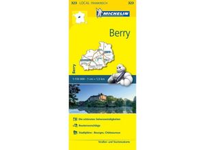 9782067210356 - Michelin Karte Berry Karte (im Sinne von Landkarte)