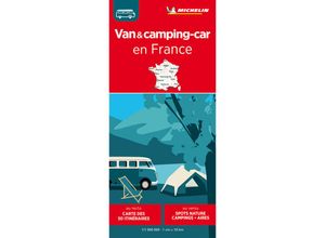 9782067256385 - Michelin France VAN ET CAMPING -CAR Karte (im Sinne von Landkarte)