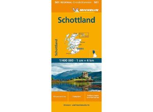 9782067259508 - Michelin Schottland Karte (im Sinne von Landkarte)