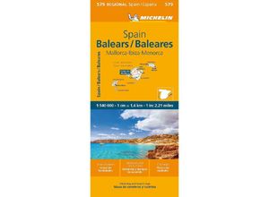 9782067259881 - Michelin Karte   Michelin Balearen (Mallorca Ibiza Menorca) Karte (im Sinne von Landkarte)