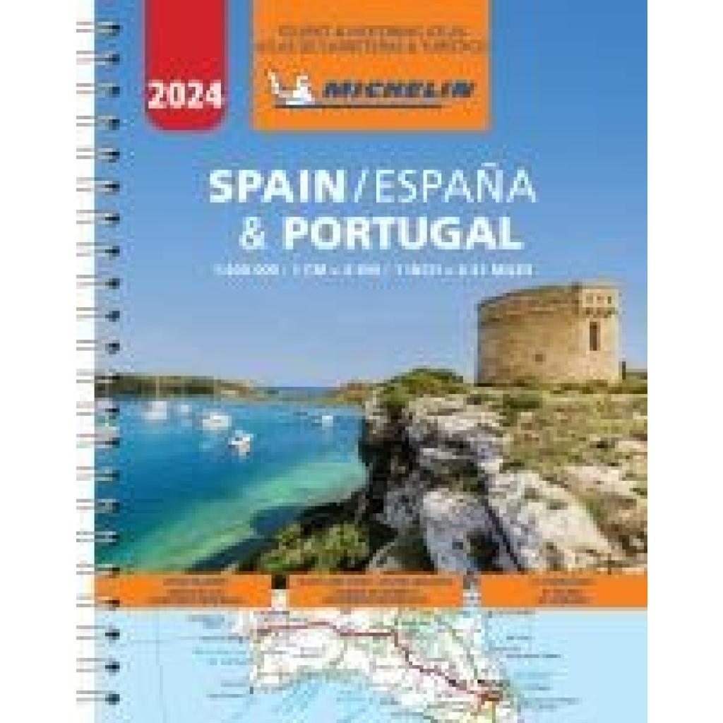 9782067261525 - Michelin Straßenatlas Spanien & Portugal mit Spiralbindung