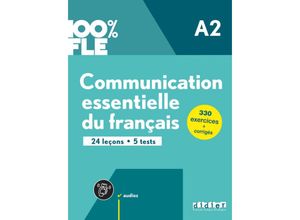 9782278104765 - 100% FLE   100% FLE - Communication essentielle du français - A2 Kartoniert (TB)