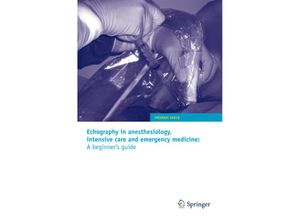 9782817800158 - Echography in anesthesiology intensive care and emergency medicine - Frédéric Greco Kartoniert (TB)