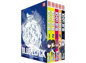 9782889516193 - Blue Lock   1-5   Blue Lock - Band 1-5 im Sammelschuber - Yusuke Nomura Kartoniert (TB)