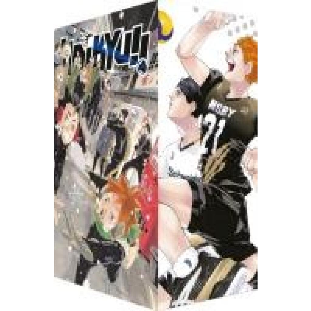 9782889517411 - Furudate Haruichi Haikyu!! Sammelbox 5 - Band 45 mit Sammelschuber