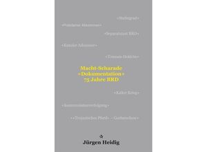 9783000781025 - Macht-Scharade +Dokumentation+ 75 Jahre BRD - Jürgen Heidig Taschenbuch