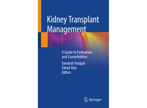 9783030001315 - Kidney Transplant Management Kartoniert (TB)