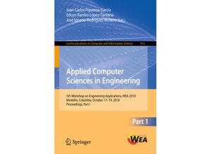 9783030003494 - Applied Computer Sciences in Engineering Kartoniert (TB)