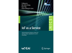 9783030004095 - IoT as a Service Kartoniert (TB)