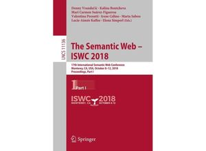 9783030006709 - The Semantic Web - ISWC 2018 Kartoniert (TB)