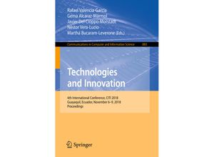 9783030009397 - Technologies and Innovation Kartoniert (TB)