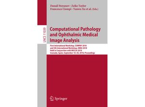 9783030009489 - Computational Pathology and Ophthalmic Medical Image Analysis Kartoniert (TB)