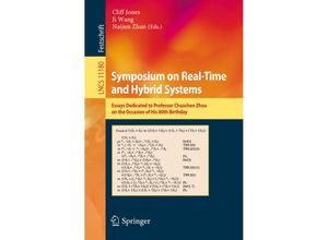 9783030014605 - Symposium on Real-Time and Hybrid Systems Kartoniert (TB)