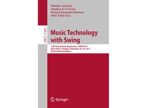 9783030016913 - Music Technology with Swing Kartoniert (TB)