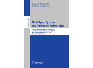 9783030017125 - Multi-Agent Systems and Agreement Technologies Kartoniert (TB)