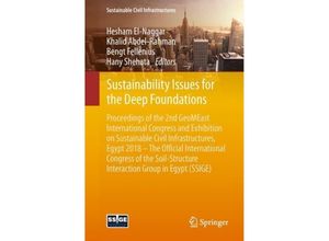 9783030019013 - Sustainable Civil Infrastructures   Sustainability Issues for the Deep Foundations Kartoniert (TB)