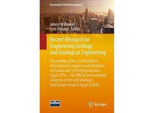 9783030020316 - Sustainable Civil Infrastructures   Recent Research on Engineering Geology and Geological Engineering Kartoniert (TB)