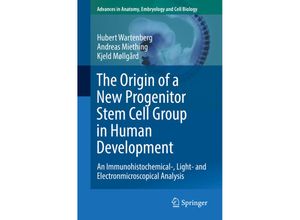 9783030020491 - The Origin of a New Progenitor Stem Cell Group in Human Development - Hubert Wartenberg Andreas Miething Kjeld Møllgård Kartoniert (TB)